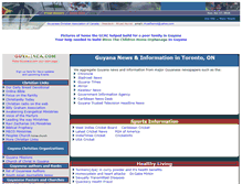 Tablet Screenshot of guyanaca.com